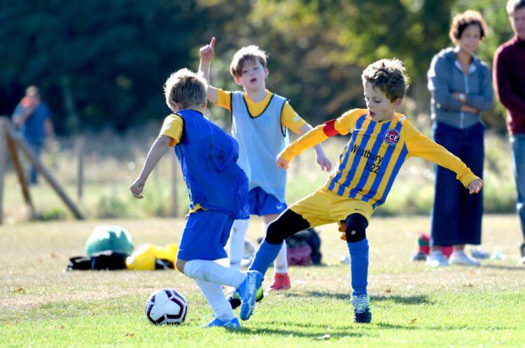 Players in a football match